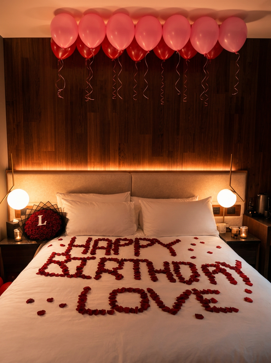 Prime Decor romantic hotel room styling